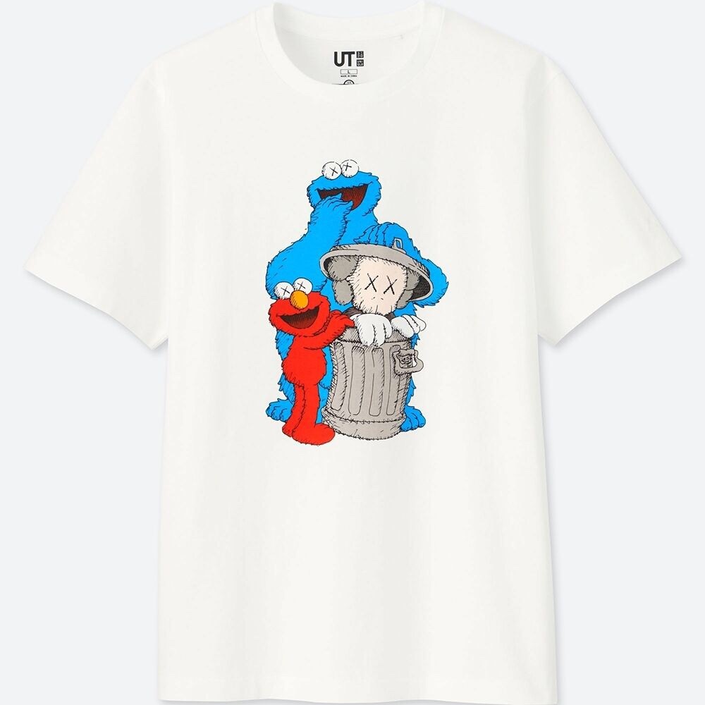 Uniqlo KAWS x Sesame Street Graphic T-Shirt